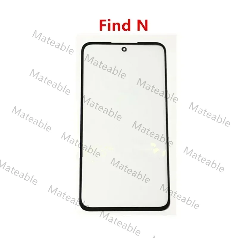 N 5 3 2 Touch Screen For OPPO Find N5 N3 N2 N Out Glass LCD Front Panel Lens With OCA Glue