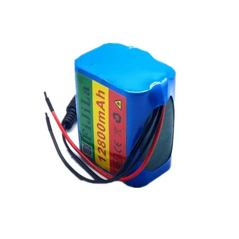 3S2P 12V 12800mAh 18650 Li-Ion Battery with BMS 12.8Ah Lithium Battery Pack Protection Board Charger for Electronics