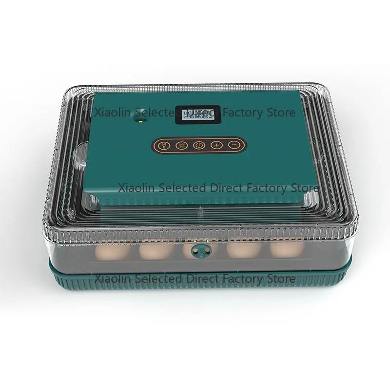 Fully automatic chick incu-bator, parrot quail egg incub-ator, home intelligent temperature-controlled farming equipment
