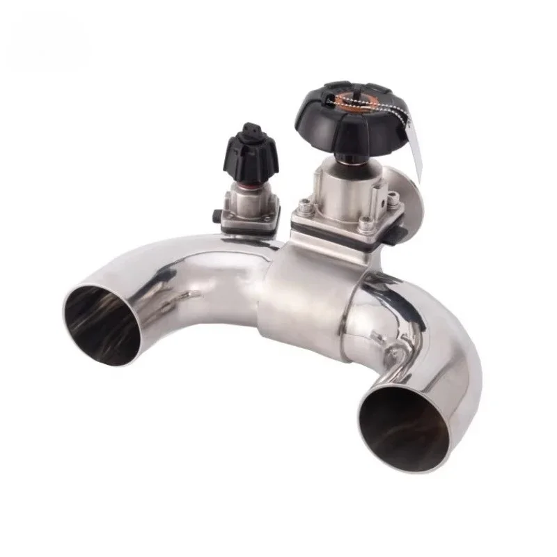 High Quality Sanitary Stainless Steel 316L U-Shaped  Aseptic Diaphragm Valve