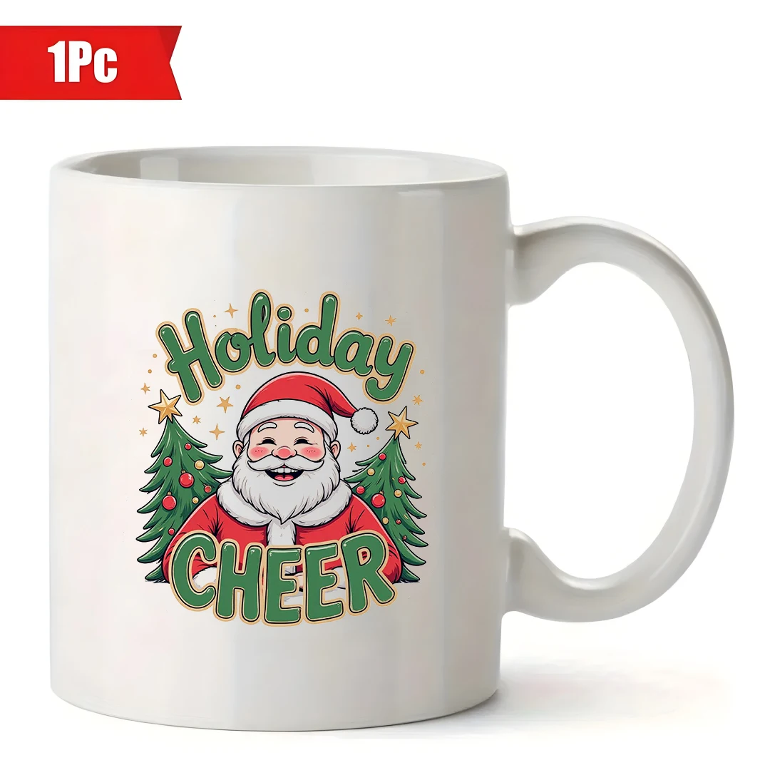 11オンスカップ 漫画クリスマステーマ 子供用ウォーターボトル 必須の家族オフィスホリデーギフトセット クリスマスギフト クリスマスデコ