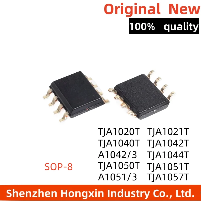 

5pcs new TJA1050T A1050/C/3 1020T 1040T 1042 1044 1051T 1021 1057 SOP-8 line driver chip IC