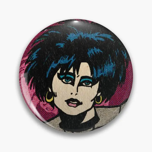 Siouxie Sioux  Soft Button Pin Lover Brooch Cartoon Fashion Hat Metal Jewelry Gift Cute Decor Creative Lapel Pin Women Badge