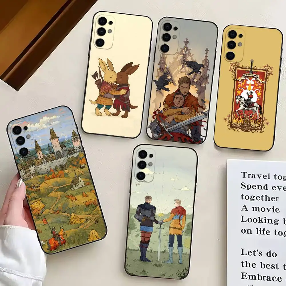 

KCD K-Kingdom Come D-Deliverance Phone Case For Samsung S25,S24,S21,S22,S23,S30,Ultra,S20,Plus,Fe,Soft Silicone Black Cover