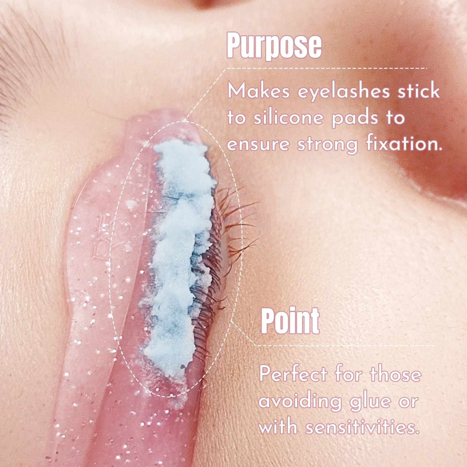 PERMANIA Neue Super Mix Styling Pulver Innovative 5g Glueless Wimpern Stirn Lifting Sicherheit Lash Lifting Pulver Schönheit Gesundheit Werkzeuge – Detail 4