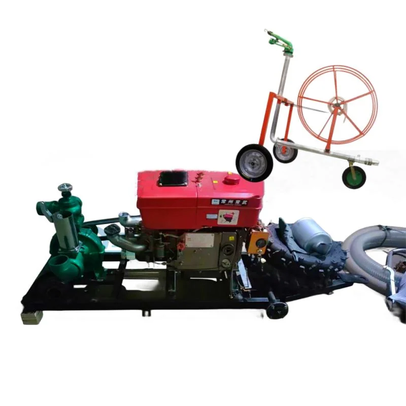 Bomba de água manual de alta pressão do motor de 3 polegadas e 4 polegadas para irrigação agrícola