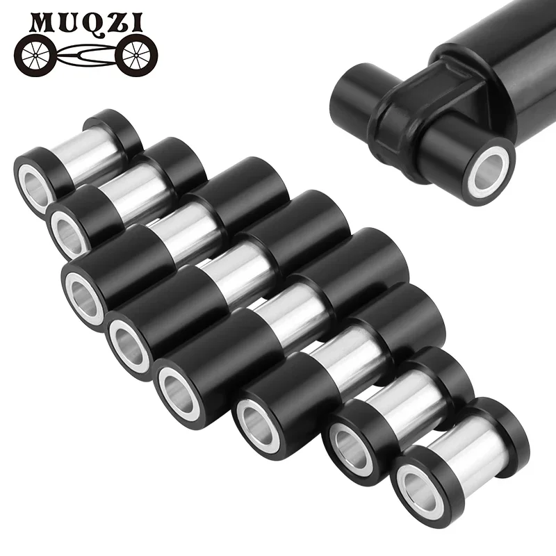 MUQZI MTB Rear Suspension Shock Absorber DU Bushing 22 24 26 32 42 44 50 54 56mm Rear Shock Bushing ID 8mm OD 12mm Bike Parts