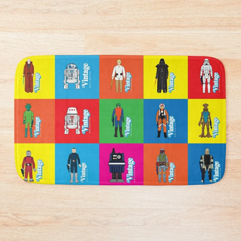 

Vintage Collector First 21 Collage Bath Mat Bathroom Interior Bathroom Absorbent Quick Dry Carpet Anti Slip Mat
