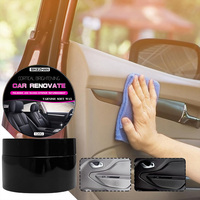 Plastic Restore Revitalizer Plastic Renovator Longlasting Coating For Car Rubbers Refurbish Clean Gloss Black Shine SIKEZHAN