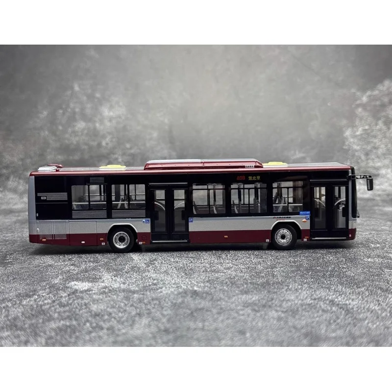 Масштаб 1:64 Пекин Фотон Оййй BJ6123C7BCD 408, коллекция моделей автобуса из сплава, украшения