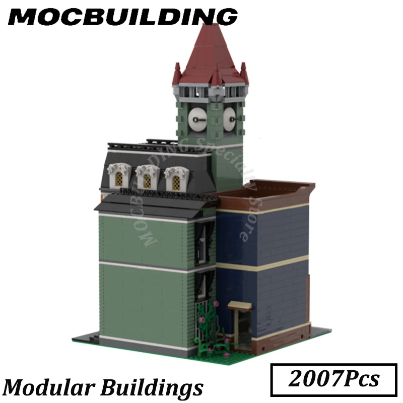 Modular Town Buildings City Street Model Display MOC Building Blocks Bricks Construction Toys Gifts Christmas