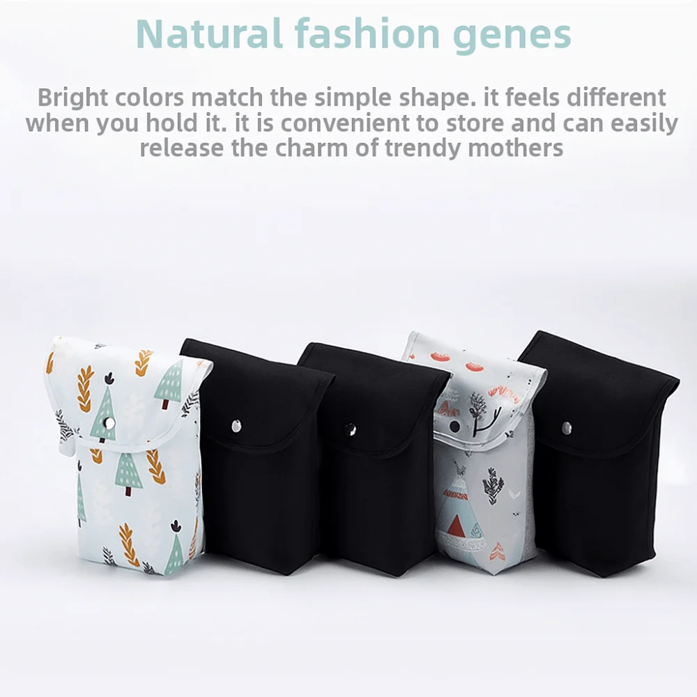 

Простая мультяшная сумка для детских подгузников из ткани Оксфорд, водонепроницаемая сумка для мамы, ручная сумка для хранения подгузников большой емкости, детская сумка