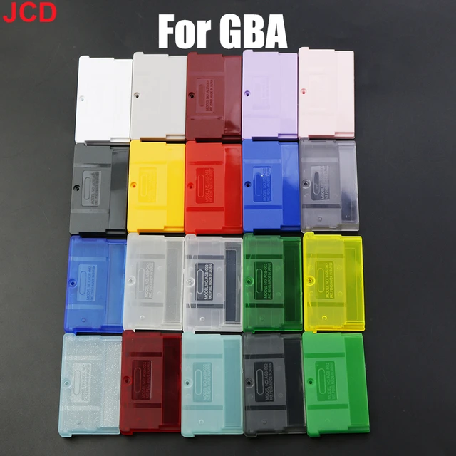 Jcd 1個ゲームボーイアドバンスgba空ゲームカートリッジシェルケースgbmのためのgbaゲームカードケース - AliExpress