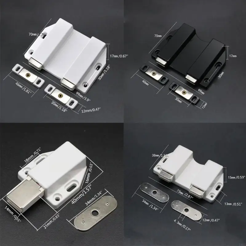 T8UC Push to Open for Latch Push Latches for Touch Cabinet Door Catches for