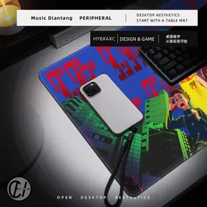 Anime Desk Matte für Spiele, Dandadan, Ayase, Momo, Okarun, Takakura, Ken, Mousepad, Tisch, Desktop, xxl 8 Hauptverkaufs -Momo -Teppiche - №3