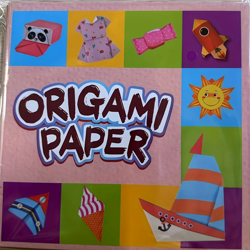 set di origami creativo, include 54 fogli di origami bifacciali e libretto di istruzioni, adatto per progetti artistici e artigianali fai-da-te