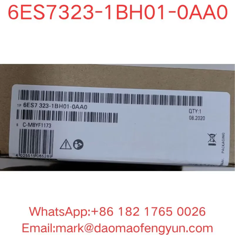 6ES7323-1BH01-0AA0 Brand New SIMATIC S7-300 Digital module SM 323, isolated, 8DI and 8DO, 24 V DC, 0.5 A Total current 2A,