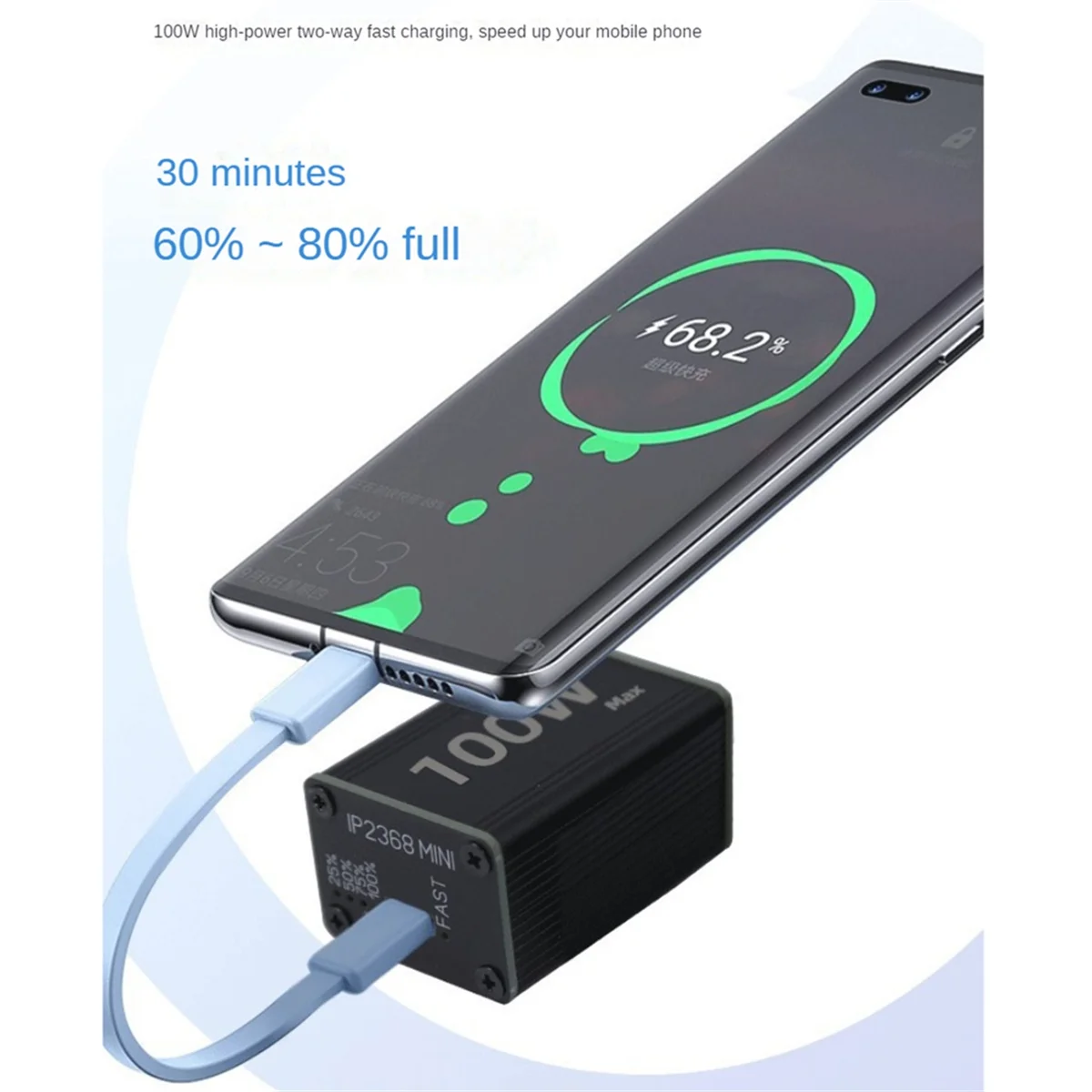 Bidirectional Fast Charging Module Upgrade 100W High-Power Full-Protocol Fast Charging Module Charging Bank Main Board