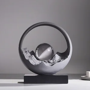 

Luxury Resin Craft Wine Rack Decorative Shelf For Living Room Bedroom Tabletop Modern Home Bar Display Gift For Holiday Season