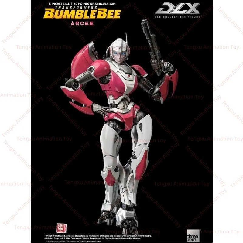 In Stock Transformation Toys 3A Threezero DLX Arcee 20.3cm Action Figure Robot Collectible Gift