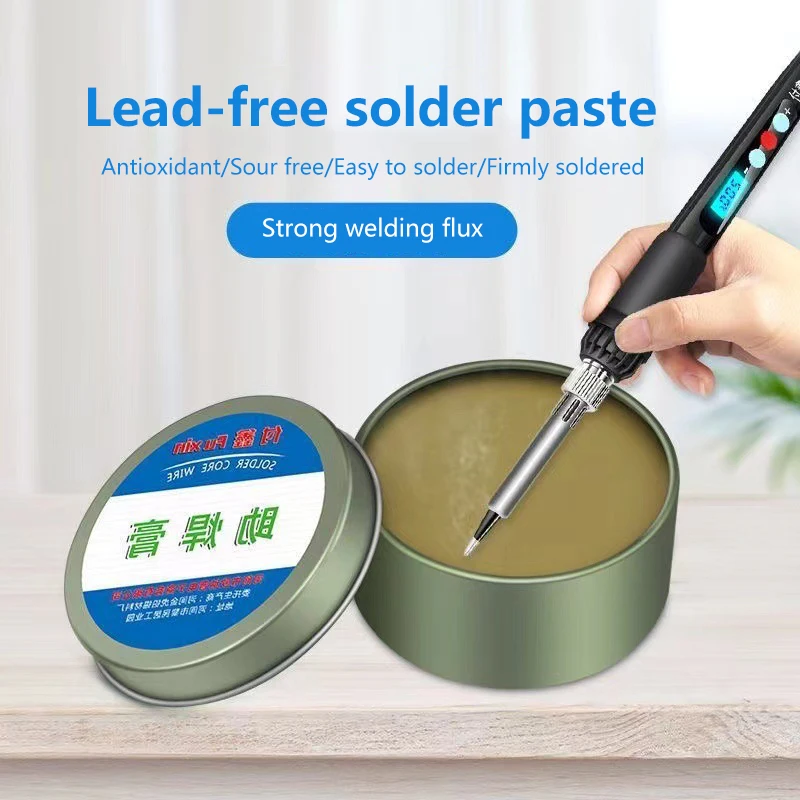 No-clean Flux Solder Paste Scaling Powder High Purity Soldering Tin Cream Welding Oil Safe Welding Repair Tools