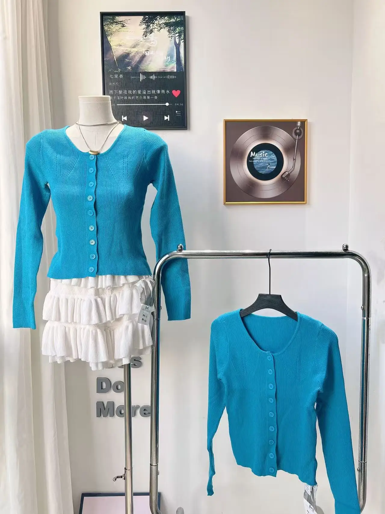 

Сексуальный вязаный осенний базовый кардиган в американском стиле, женский утягивающий верхний свитер с длинными рукавами и круглым вырезом на пуговицах, топ F283