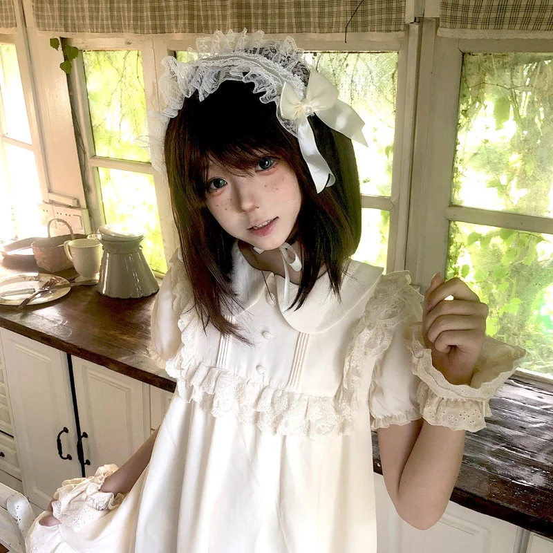 

Halloween Headdress Ghost Bride Retro White Lace Headdress Certification Wedding Birthday Photo Props Wedding Dress Accessories