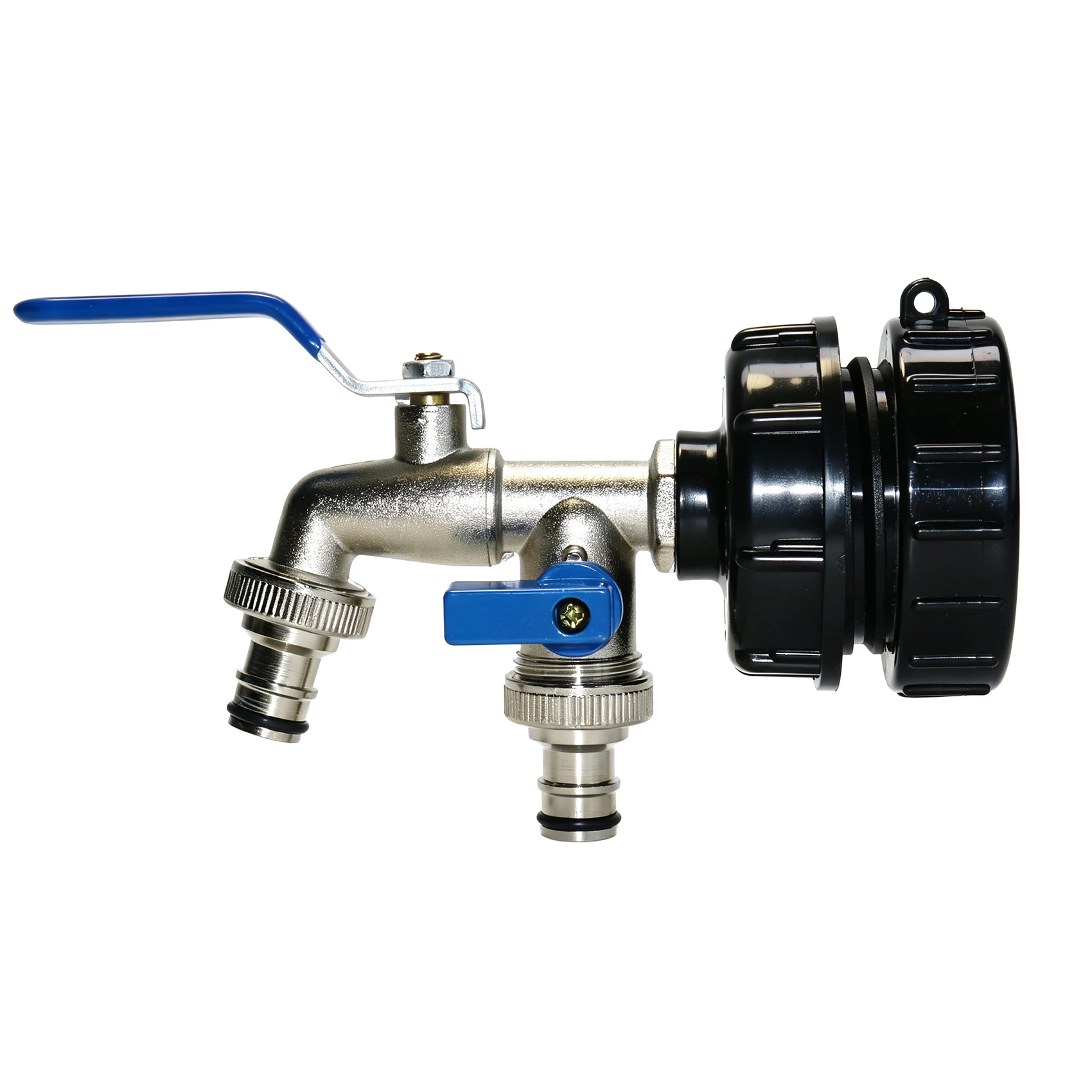 IBC Tank Tap Adapter S60 to 16mm Nipple Outlet Tap Valve Connector Outdoor Rainwater Bucket Faucet Tank Fitting