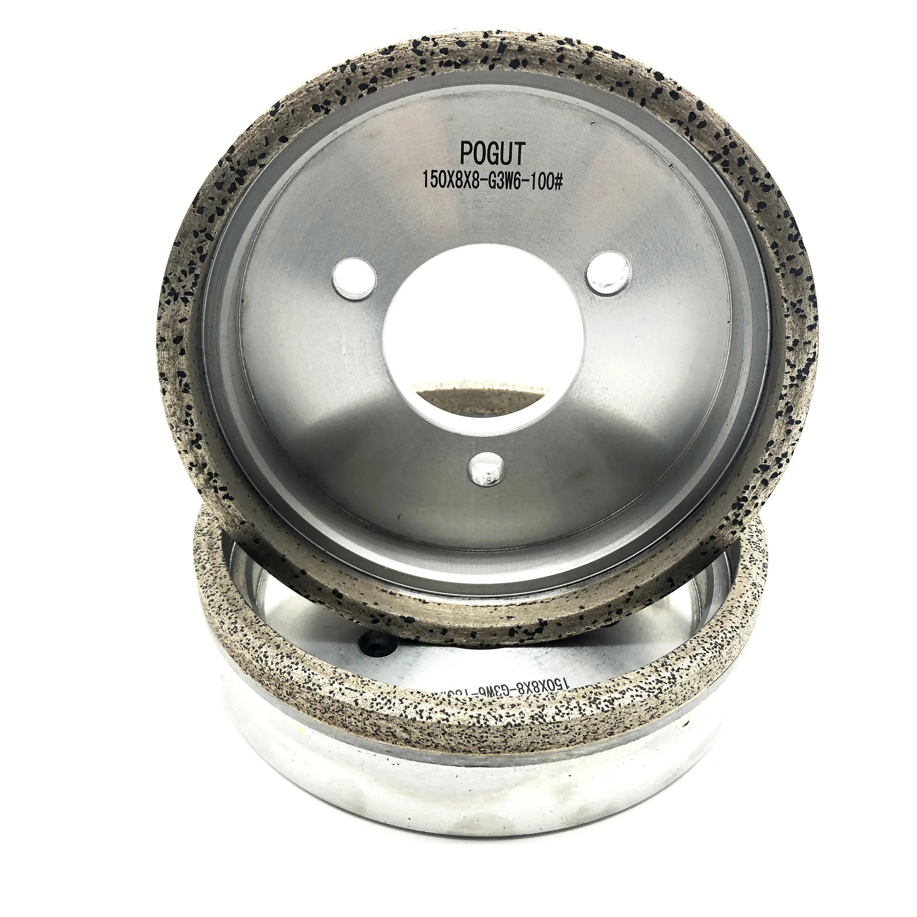 Abrasive Wheel 150*8*8 for Glass Straight Edge Grinding Machine and Double Edge Polishing Machine