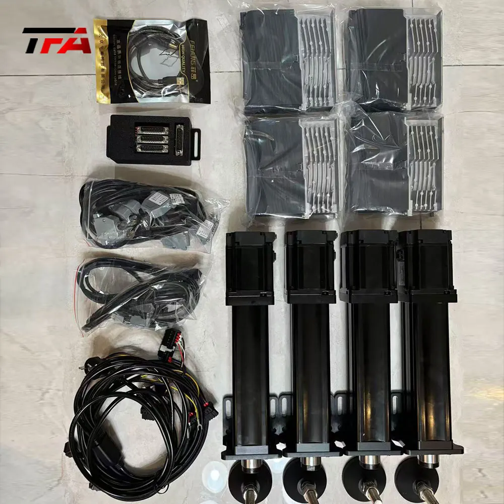 High Quality OEM Motion Actuator Sim Racing Rig Motion Simulator 4 Dof Four Axis G-force Motion Simulator Movement System