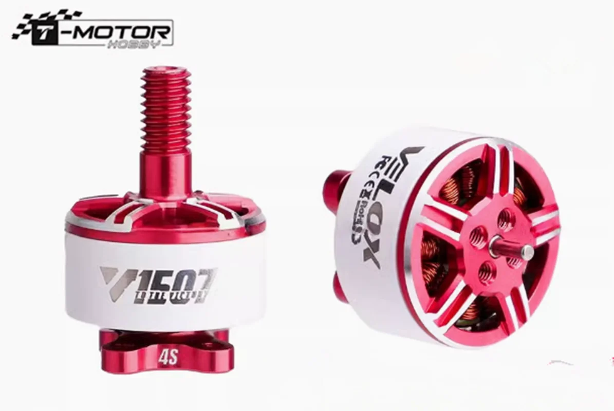

1 шт. T-MotorVELOX V1507 1507 4S/6S 3-дюймовый бесщеточный двигатель для дрона FPV для Cinewhoop RC Drone FPV Racing CineWhoop BetaFPV