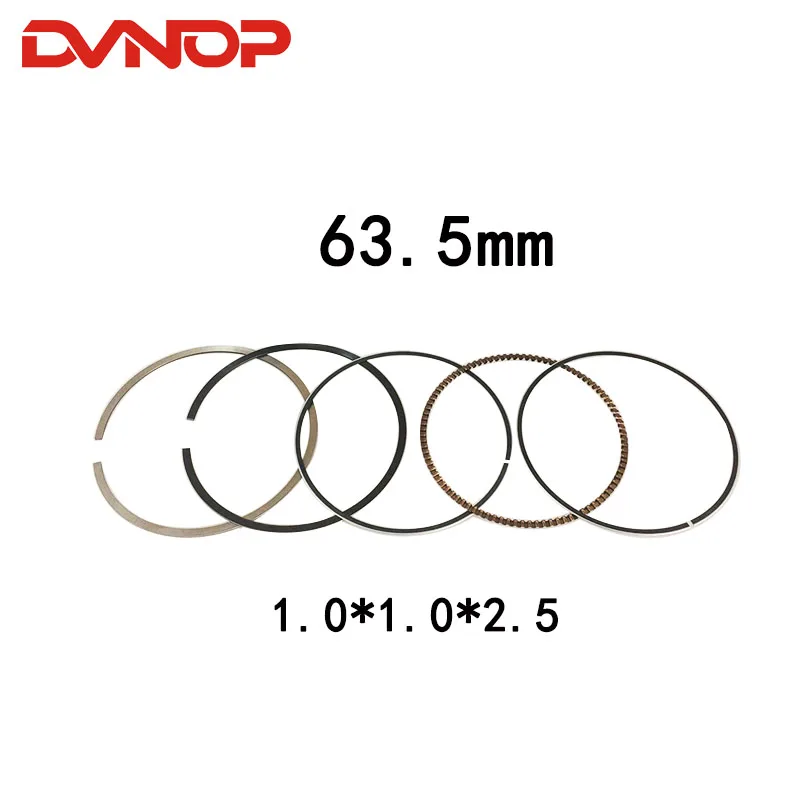 Motorcycle 63.5 mm Piston 15 mm Pin Ring For ZONGSHEN200 LONGXIN200 LIFAN200 CG196 CG200 CG 200 200cc Spare Parts