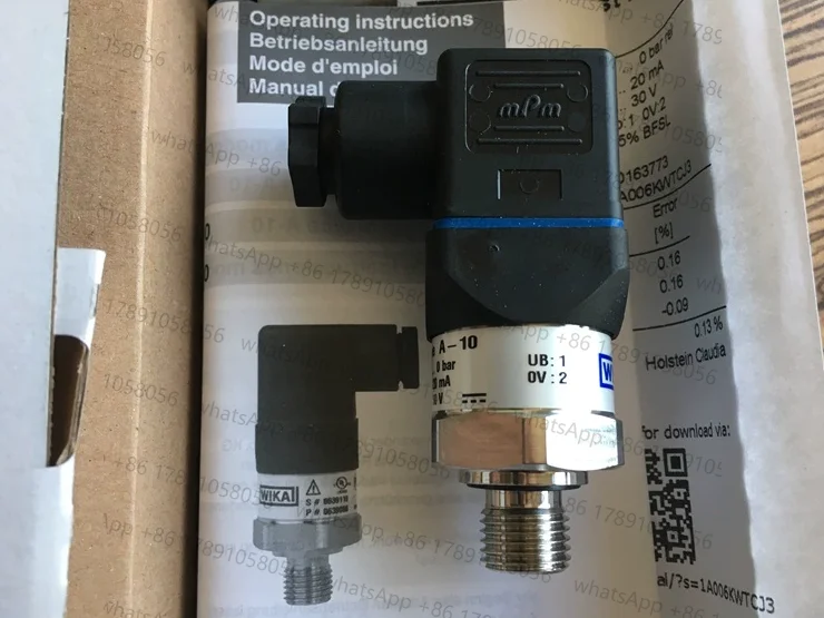 Оригинальный датчик давления WIKA A-10 R-1