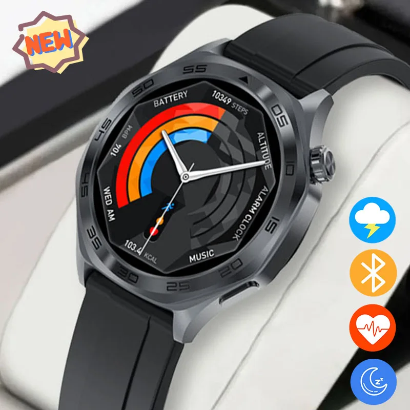 

New Smartwatch 1.46-inch 360 * 360 High-definition Resolution Heart Rate Health Monitoring Multi Sport Mode Men's Smartwatch