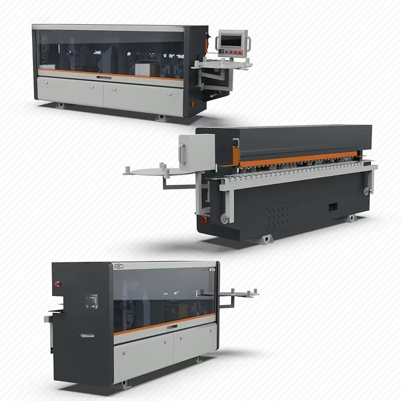 ZICAR Automatic Wood Edge Banding Machine PVC ABS Melamine Plastic Plywood Edge Bander for Furniture Cabinet