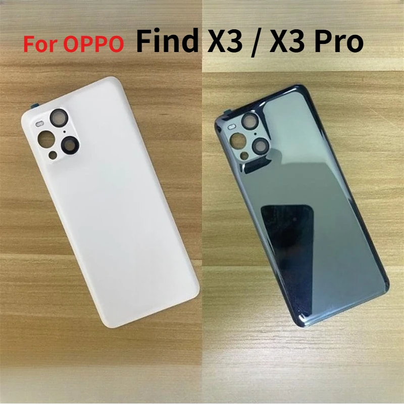 Nouveau couvercle de batterie pour OPPO Find X3 Pro, boîtier arrière, coque de remplacement pour FindX3 PEDM00