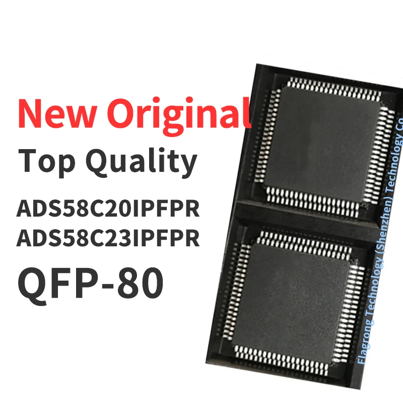 1 Piece ADS58C20IPFPR ADS58C23IPFPR HTQFP-80 Chip IC New Original