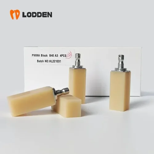 Imagen 2 del producto Bloque monocapa PMMA de laboratorio Dental B40 C14 A1 A2 A3 resina de odontología de Color para CAD CAM Sirona CEREC suministros materiales de dentista