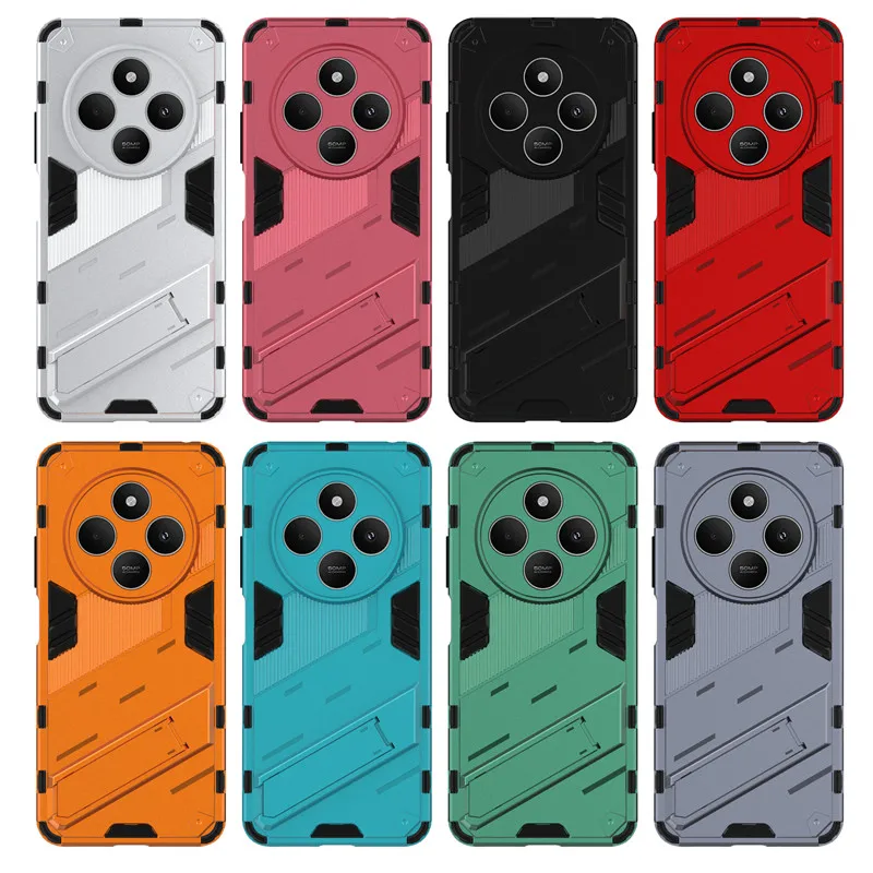 For Xiaomi Redmi 14C Case Redmi 14C 4G Cover Punk Style Holder Bumper Shield Protective Phone Cases For Xiaomi Redmi 14C Funda