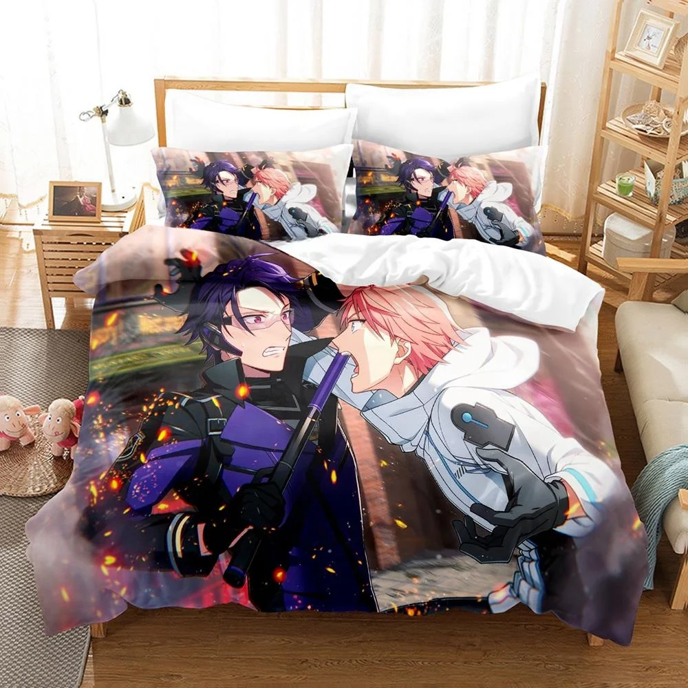 3d desenhos animados jogo helios subindo heróis conjunto de cama único gêmeo completo rainha king size conjunto adulto criança quarto conjuntos capa edredão