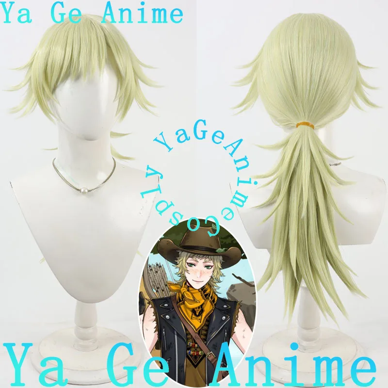

Ya Ge аниме магазин Twisted Wonderland Rook Hunt косплей парик аниме игры Хэллоуин карнавал вечерние синтетические термостойкие волосы