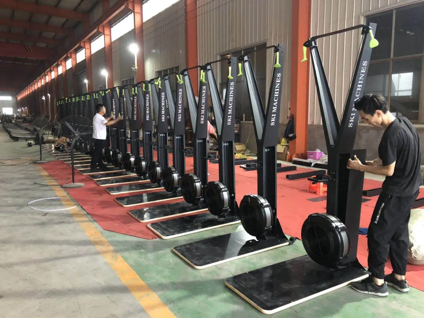 Gym Equipment Cardio Sports Machine Air Resistance Skiing Machine