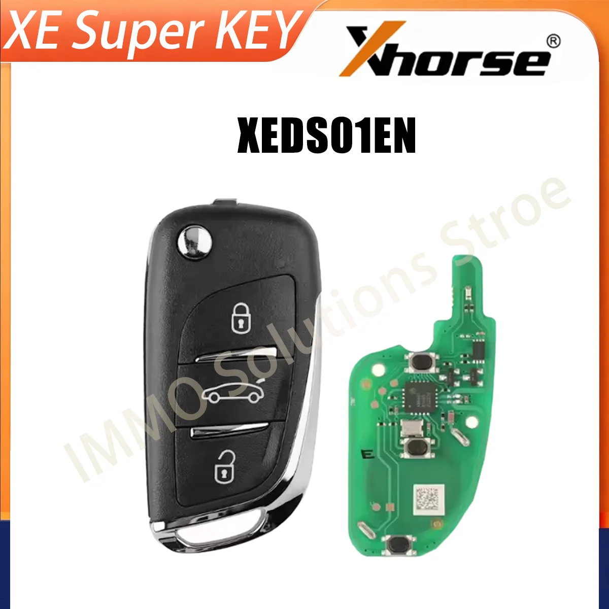 Xhorse VVDI Remote Key 3 Buttons XEDS01EN Global Version