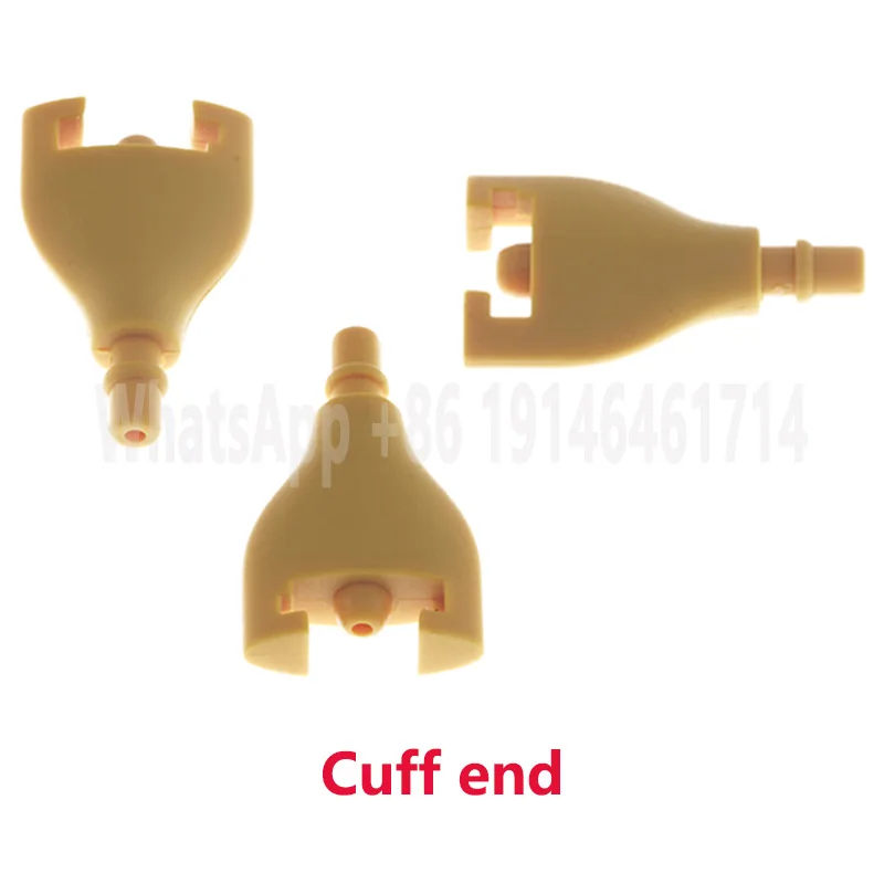 NIBP Blood Pressure Cuff Air Hose Accessories Slot Lock Connectors,For HP Patient Monitor Disposable Neonate and Animal Cuffs.