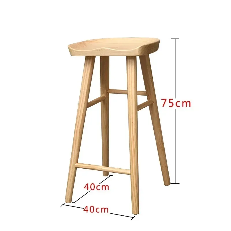 

inventorySolid Wood High Footed Stools Household Stools Bar Stools Bar Chairs Restaurant Chairs