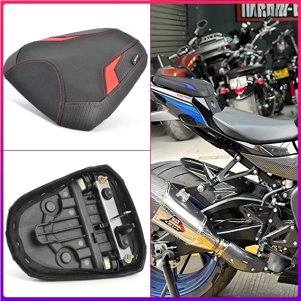 For Suzuki GSX-R1000R GSXR1000R 2021-2025 Rear Passenger Seat Cowl Solo Pillion Cushion Pad GSX-R 1000R 2024 2023 2022