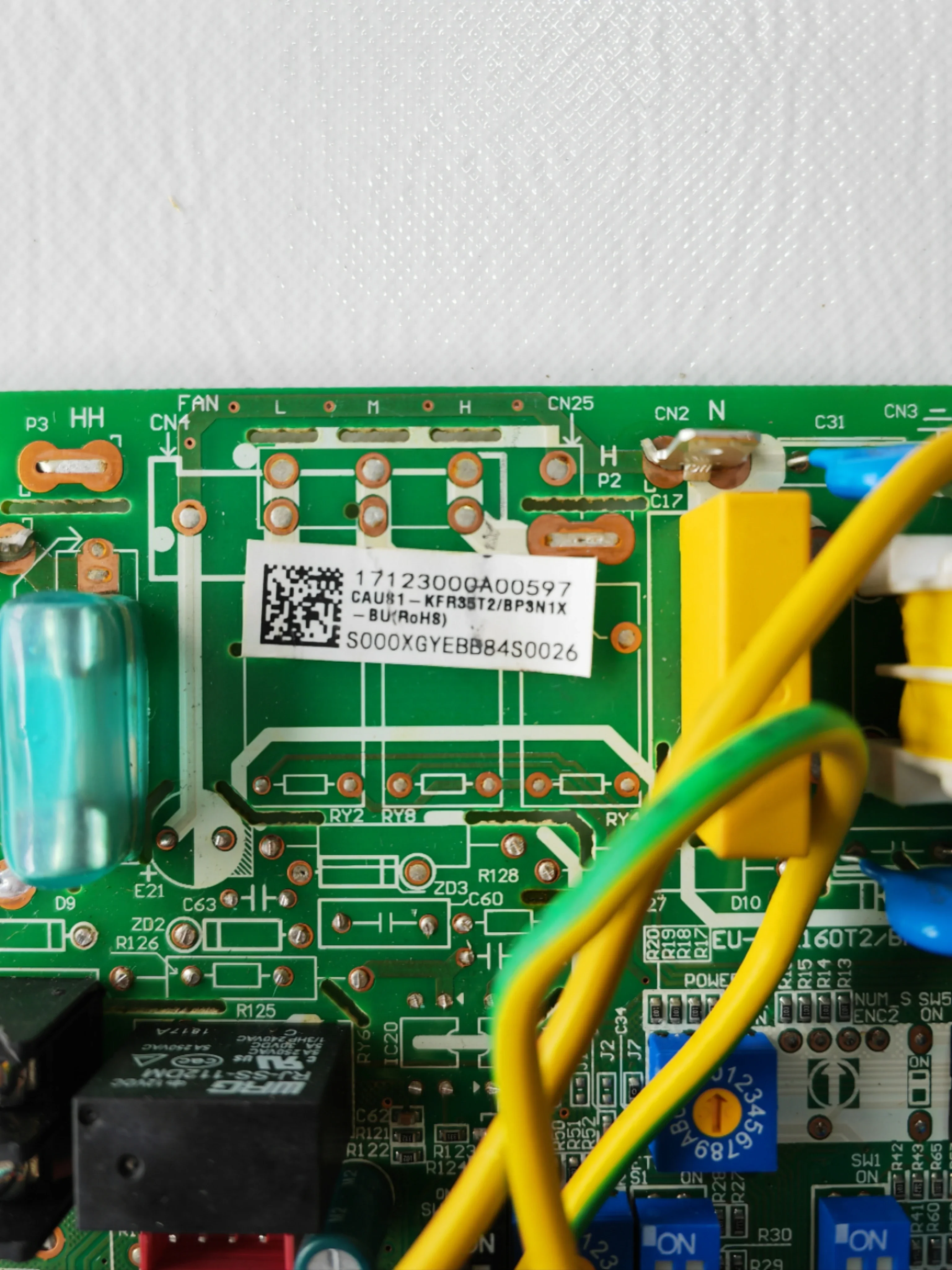 Original New Mainboard PCB Board Motherboard 17123000A00597 KFR35T2 BP3N1X Control Board for Air Conditioning