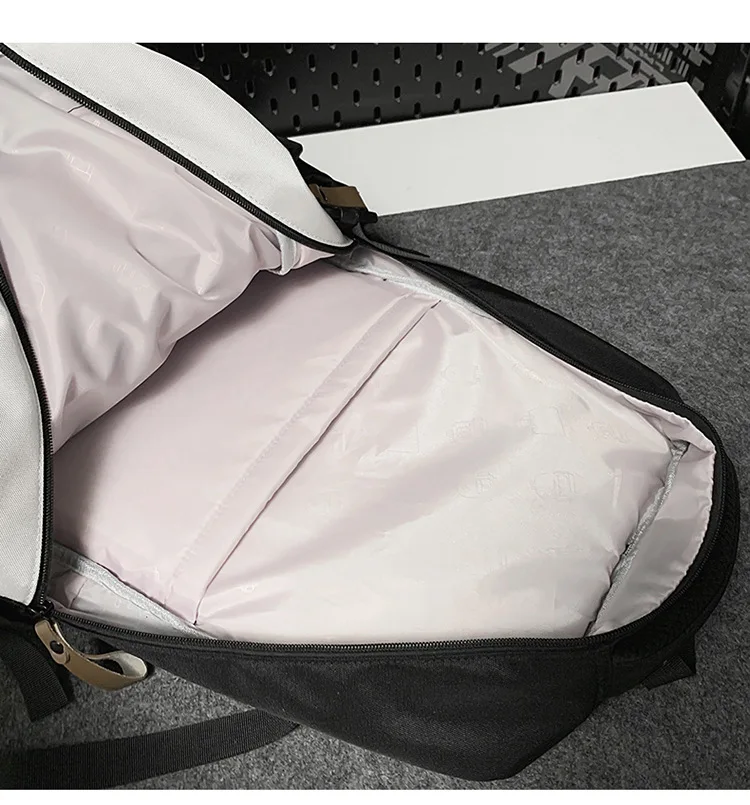 حقائب مدرسية ذات سعة كبيرة على ظهره للرياضات الخارجية من النايلون المقاوم للماء حقيبة مدرسية للسفر Unsiex زوجين حقيبة الأمتعة على ظهره #6