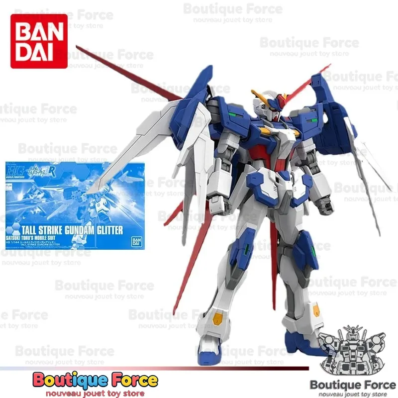 

Bandai Gundam Moon Gundam HGUC 1:144 Model Kit Anime Figure Gunpla Action Toy Building Set Genuine Licensed Collectible for