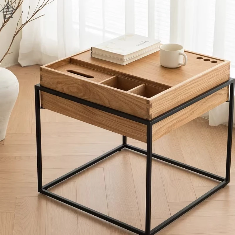 

Bedside table Solid wood storage Modern simple bedside table